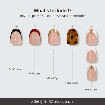 Whispers of Glamour Short Oval - XCOATPRESS