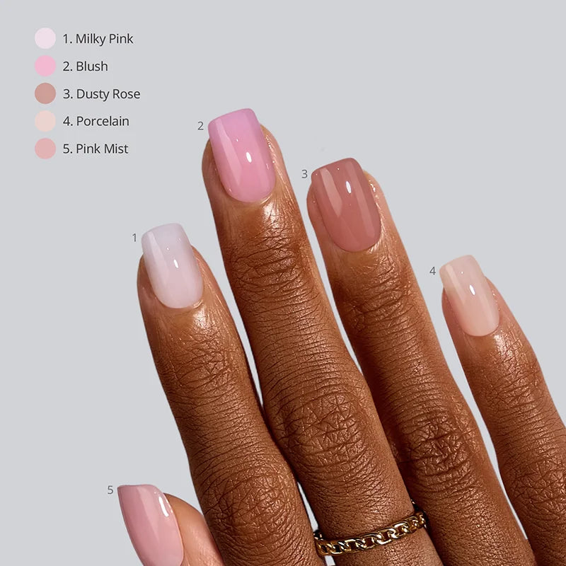 XCOATTIPS® Bare - Mixed Shades Extra Short Square