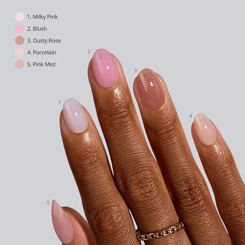 XCOATTIPS® Bare - Mixed Shades Extra Short Almond