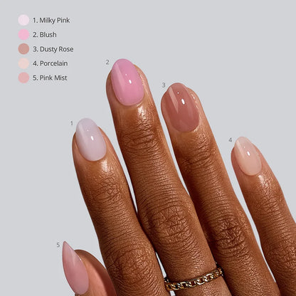 XCOATTIPS® Bare - Mixed Shades Extra Short Almond