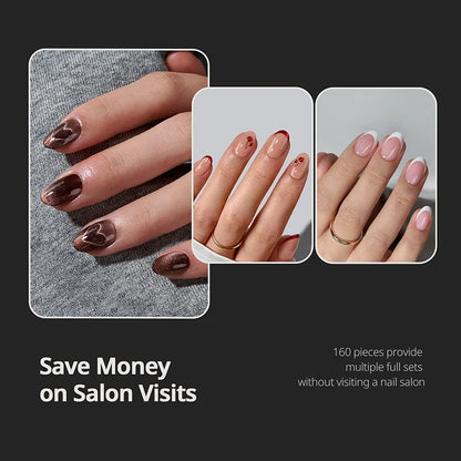 XCOATTIPS® Clear - Extra Short Almond