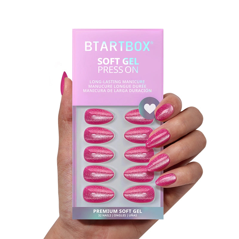 Glam Together series Short Almond Nails