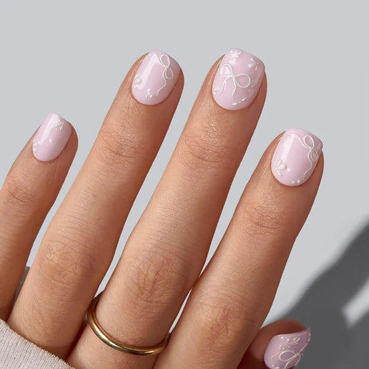 Bloom Together Squoval Nails – Soft Gel Press On