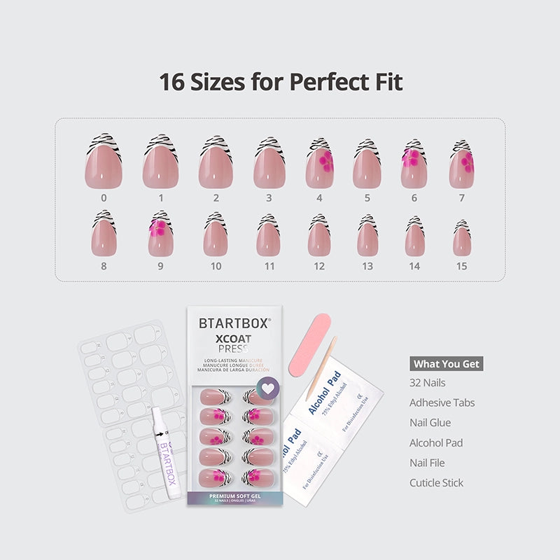 Chill Sips series Press On Nails