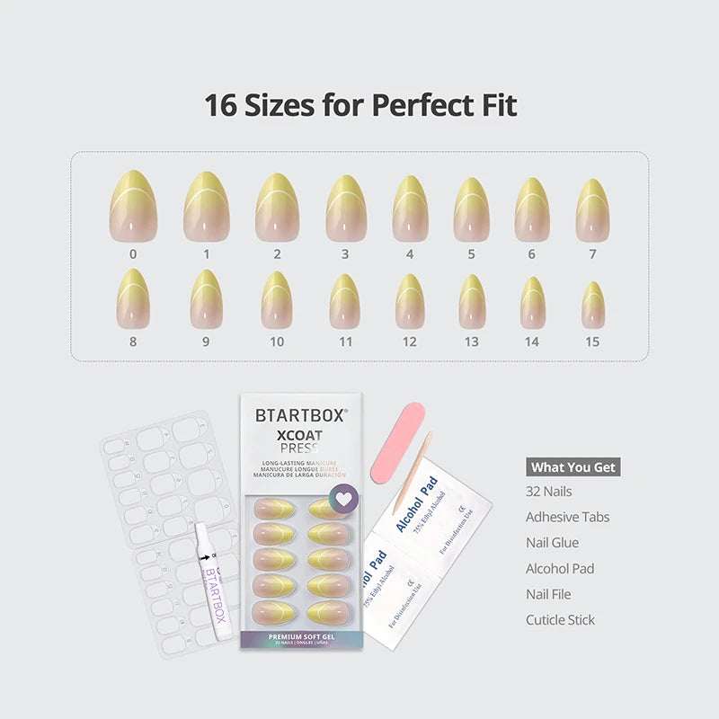 First Light Almond Nails - XCOATPRESS