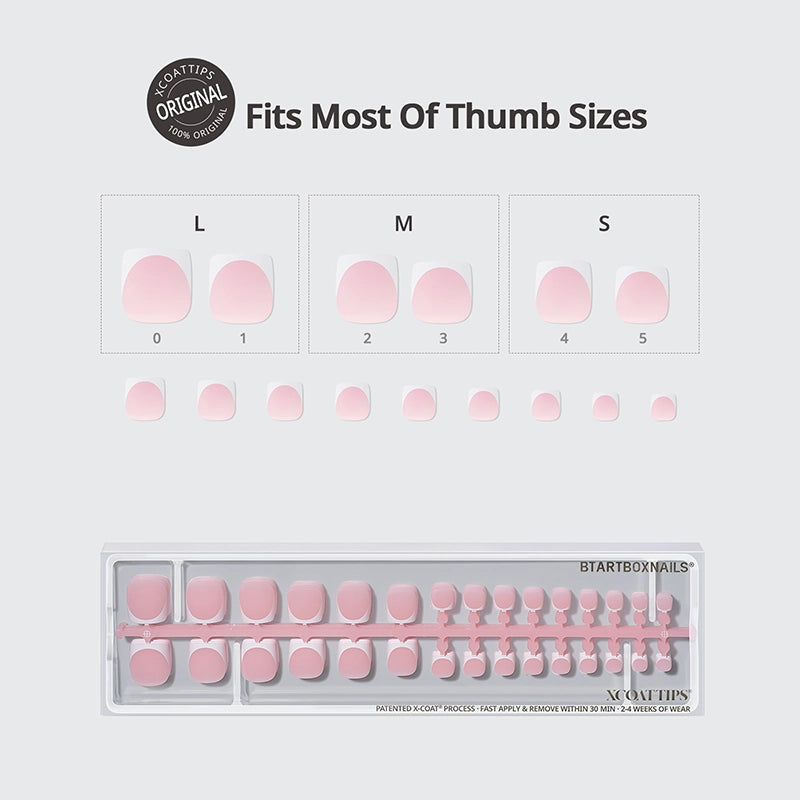 XCOATTIPS® Französisch – Extra Kurze Mandelform