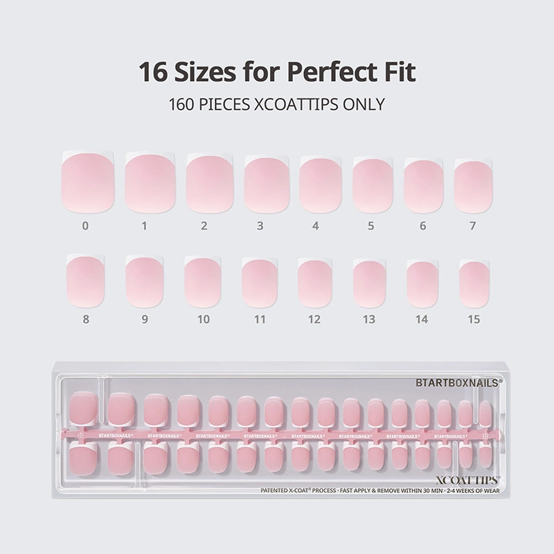 XCOATTIPS® Französisch – Extra Kurze Mandelform