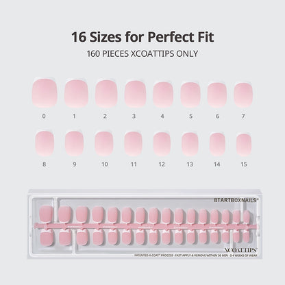 XCOATTIPS® Französisch – Extra Kurze Mandelform