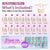 Cat Eye X-Coat Tips® - Champagne Short Almond 160 pcs - 16 sizes
