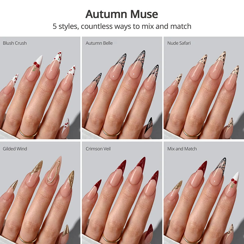 Autumn Muse Long Stiletto - XCOATPRESS