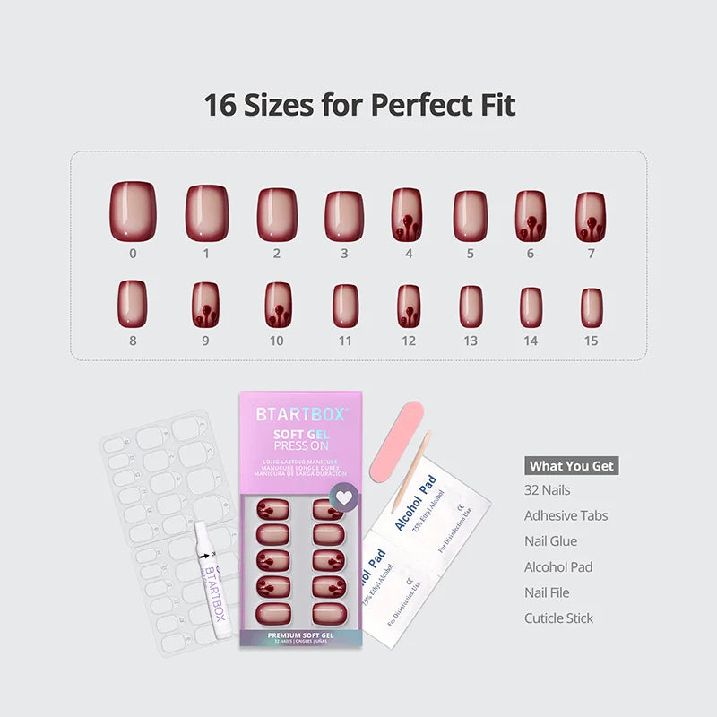 Alter Ego Collection Extra Short Squoval Nails