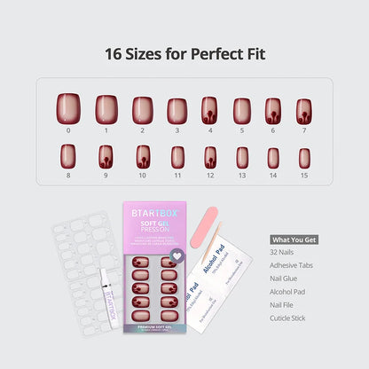 Alter Ego Collection Extra Short Squoval Nails