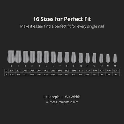 XCOATTIPS® Clear - Medium Coffin