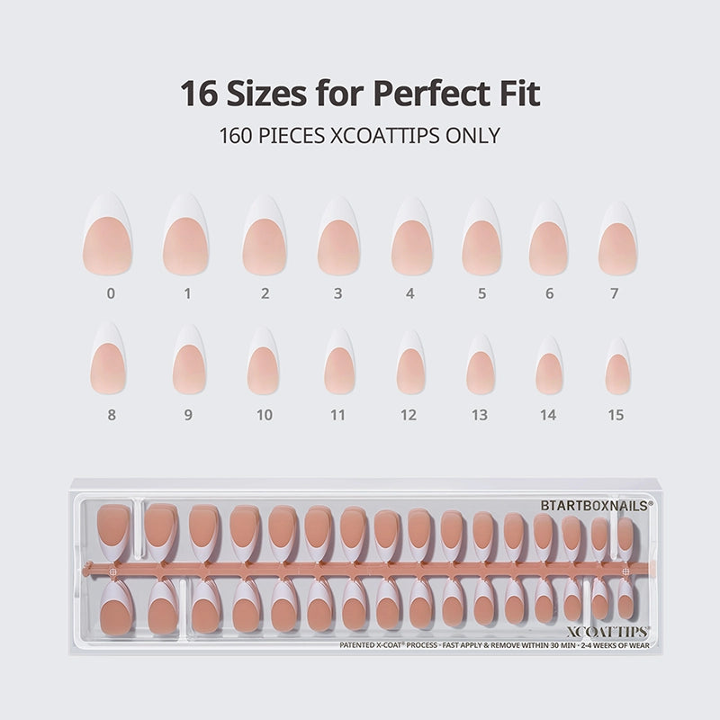 XCOATTIPS® Französisch – Mittelmandel