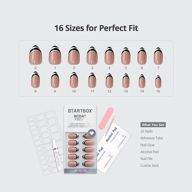 Veil Waltz Almond Nails - XCOATPRESS