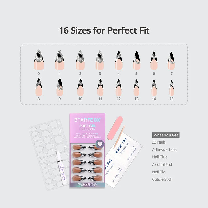 Alter Ego Collection Long Stiletto Nails