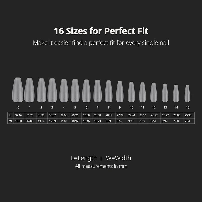 XCOATTIPS® Clear - Extra Long Coffin