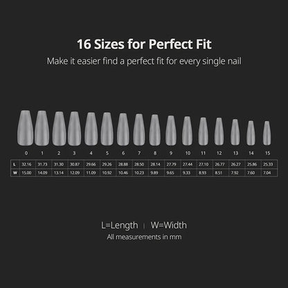 XCOATTIPS® Clear - Extra Long Coffin