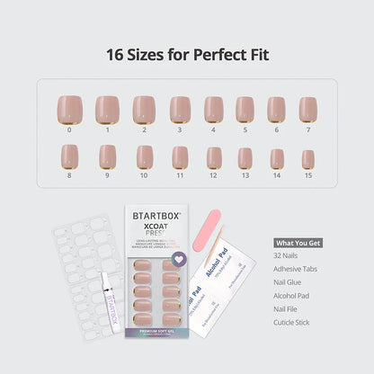 Daily Brew EXtra Short Squoval Nails