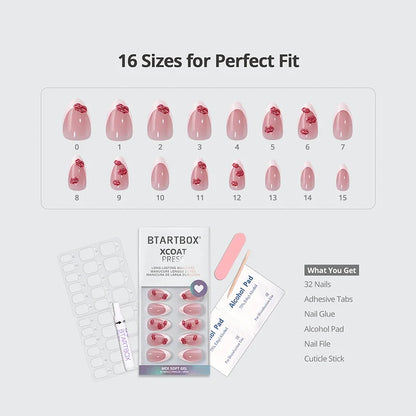 Date Night Almond Nails - XCOATPRESS