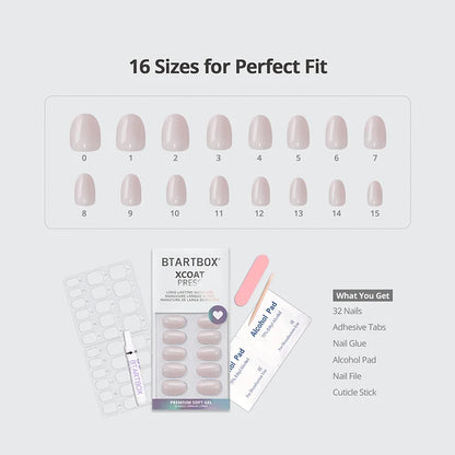Nude Era Short Round Nails