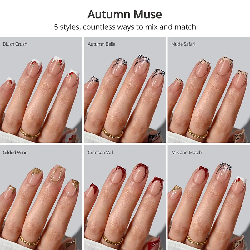 Autumn Muse Extra Short Square - XCOATPRESS
