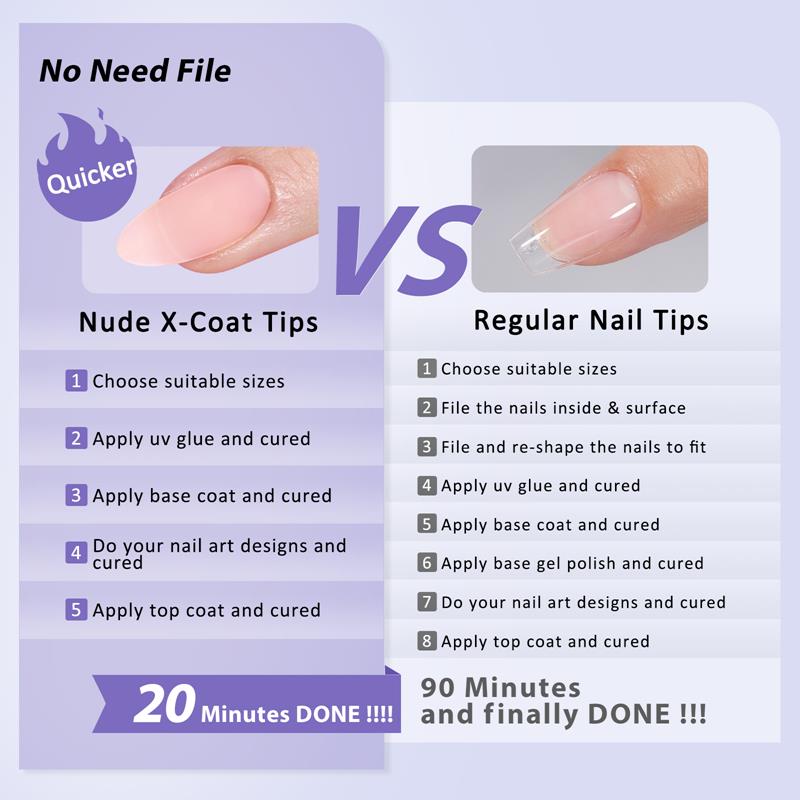 Amazon.com: Long Stiletto Sharp False Nails Natural Claw Full Cover  Artificial Fake Nail Art Tip 100Pcs For Nail Salon,10 Sizes for Women Girls  Nail Decorations : Beauty & Personal Care