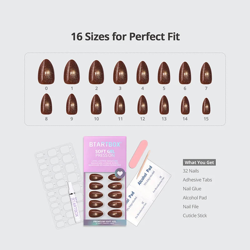 Alter Ego Collection Short Almond Nails