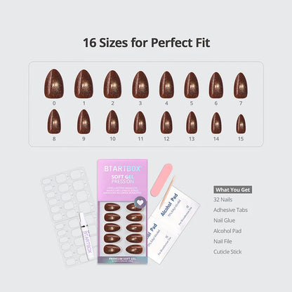 Alter Ego Collection Short Almond Nails