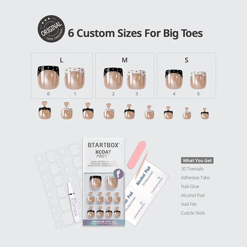 Kismet Duo Square - XCOATPRESS Toe Nail