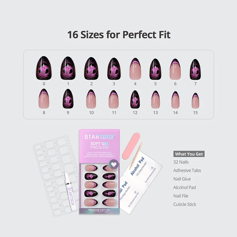 Alter Ego Collection Short Almond Nails