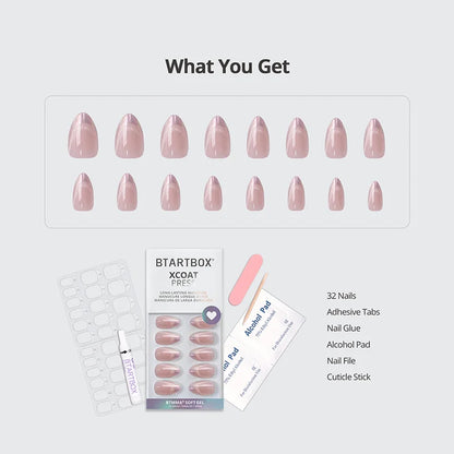 Diamond Dust Almond Nails - XCOATPRESS