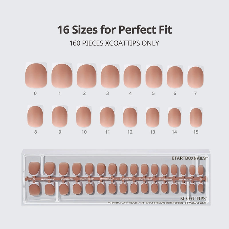 XCOATTIPS® Französisch – Extra Kurze Mandelform