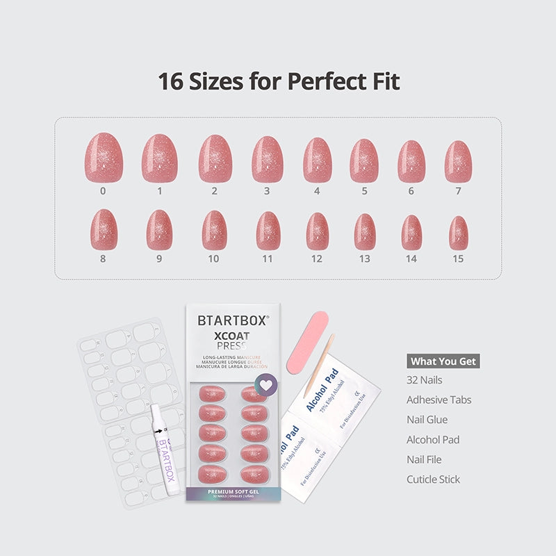 Chill Sips series Press On Nails