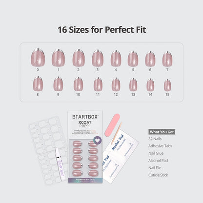 Always Here Oval Nails - XCOATPRESS