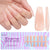 Natural X-Coat Tips® - Nude Long Coffin 150 pcs - 15 sizes