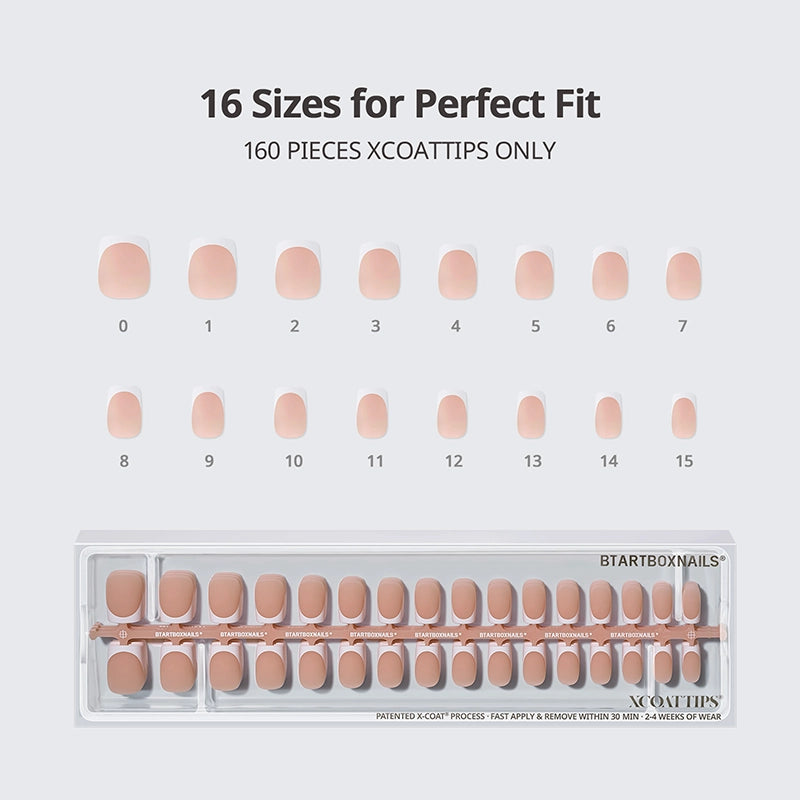 XCOATTIPS® Französisch – Kurzes Quadrat
