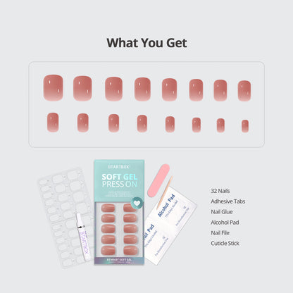 Hot Cocoa Square Nails - XCOATPRESS