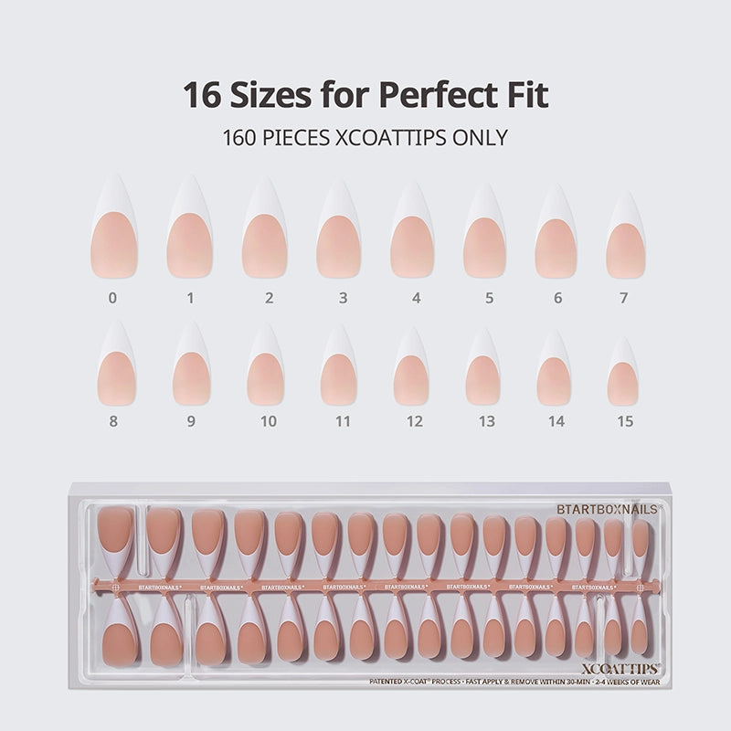 XCOATTIPS® Französisch – Lange Stilettspitze