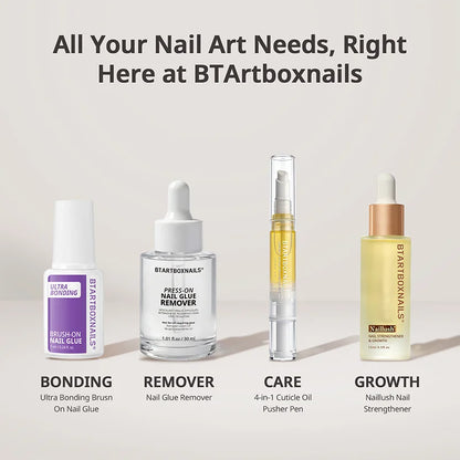 Colla per Unghie da Pennello & Rimuovi Colla per Unghie