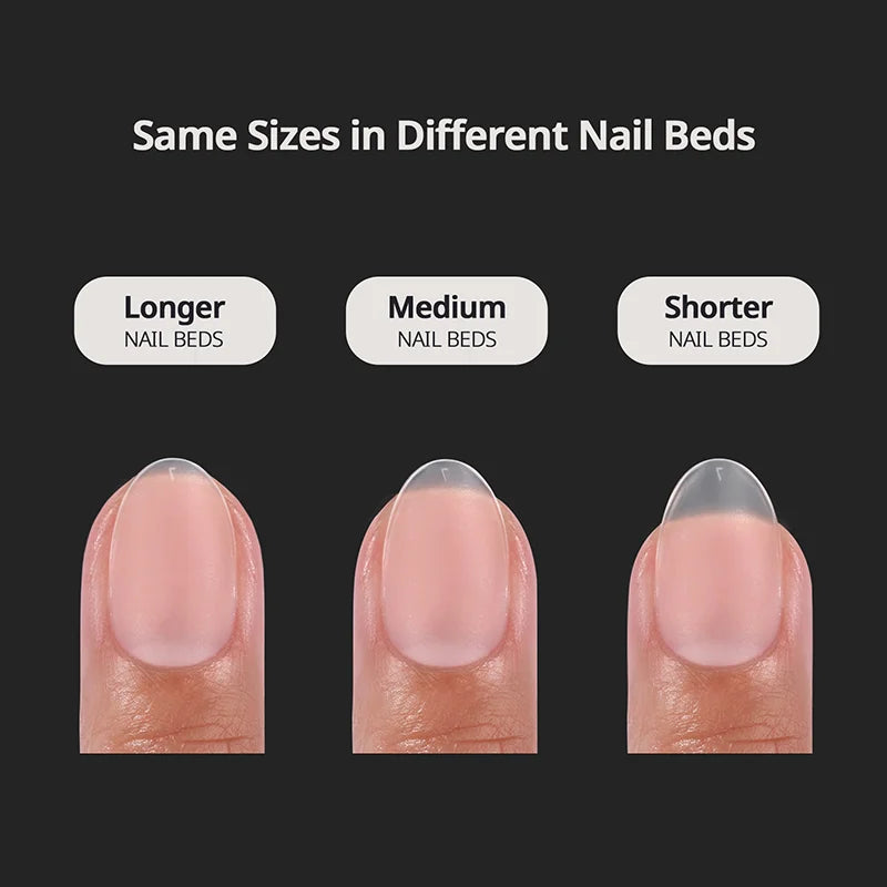 XCOATTIPS® Clear - Extra Short Almond