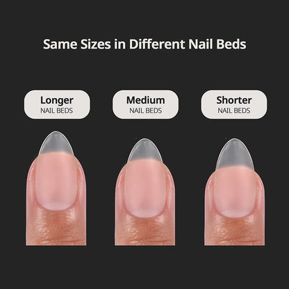 XCOATTIPS® Clear - Short Almond