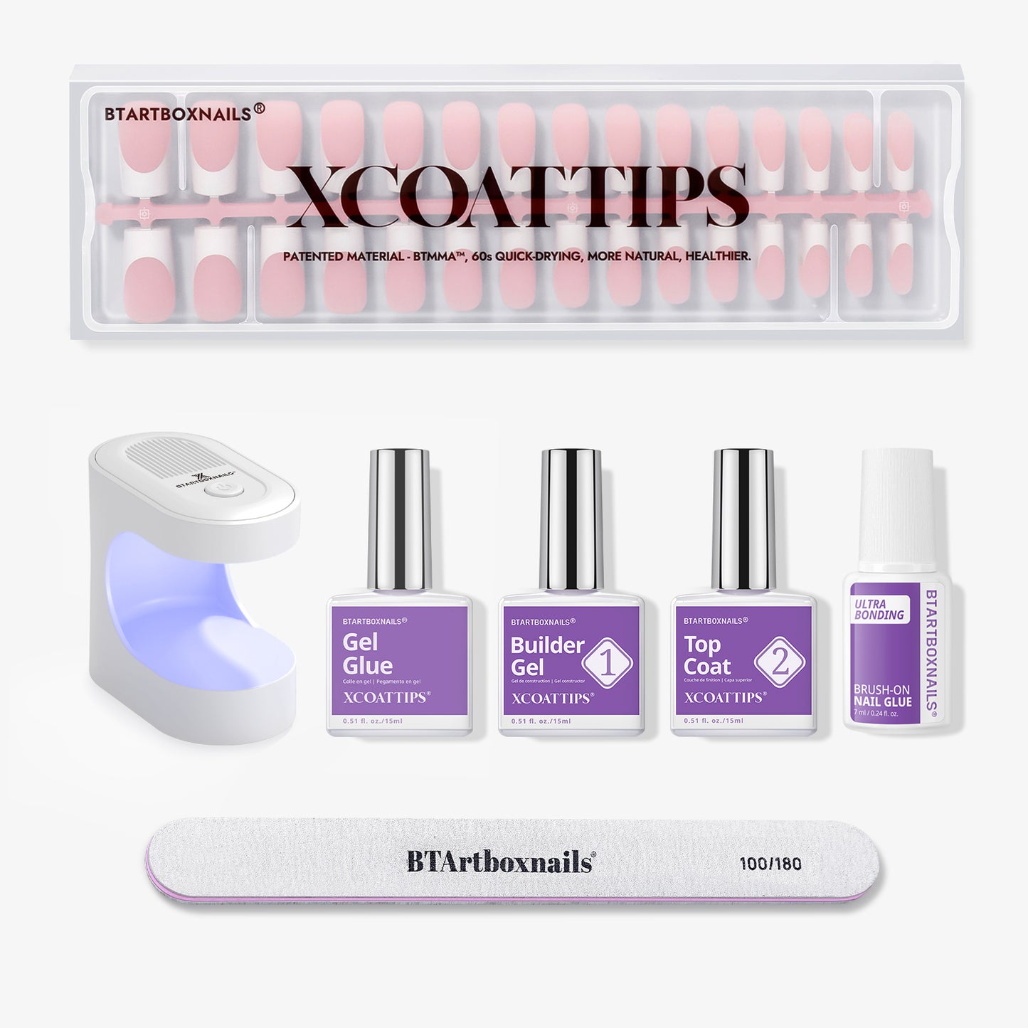 XCOATTIPS® French - Long Square