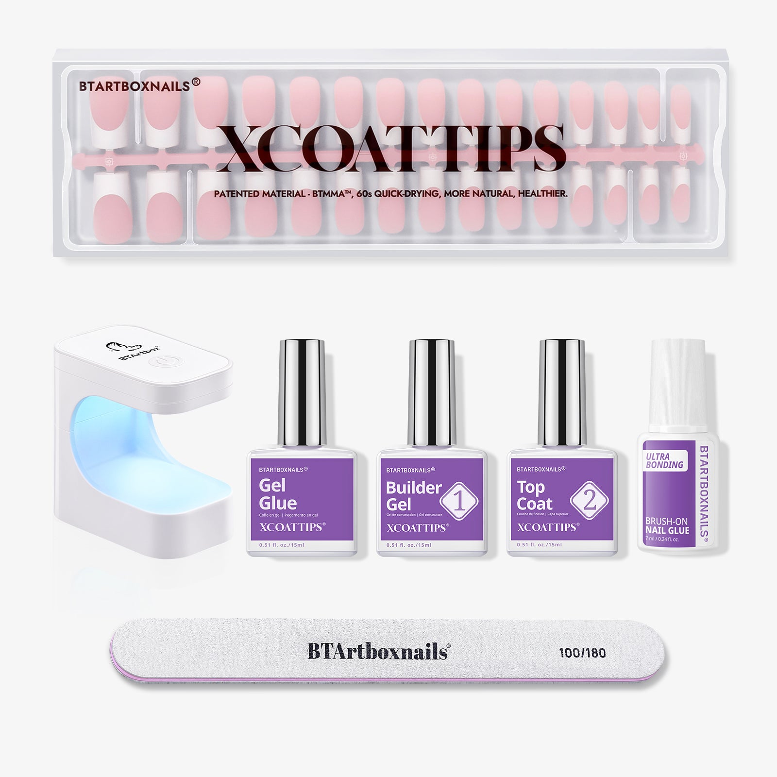 XCOATTIPS® French Kit - Long Square