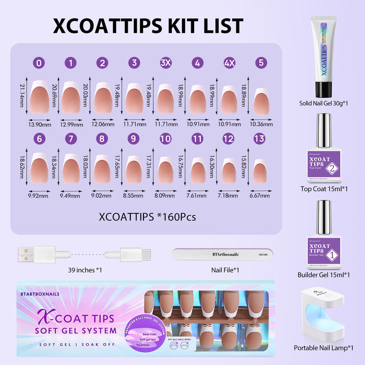 XCOATTIPS® French Kit - Short Coffin