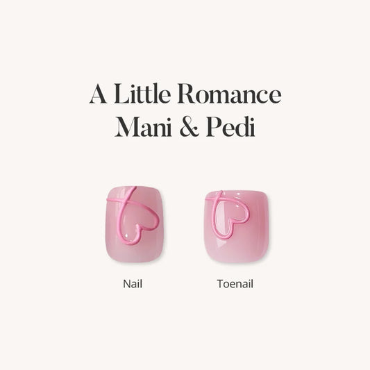 A Little Romance Mani & Pedi Press-On-Nägel