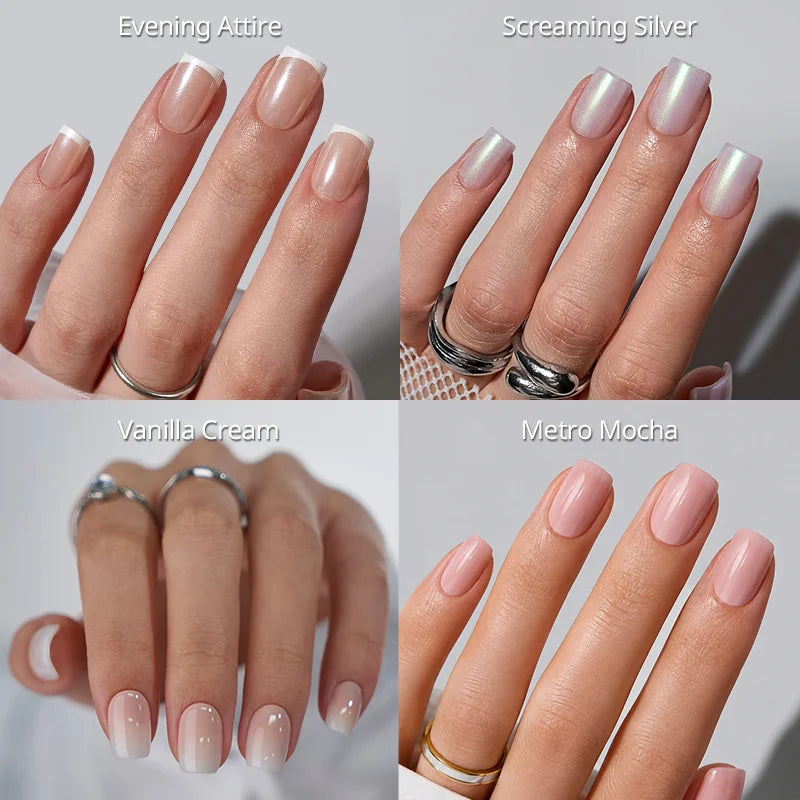Back‑to‑Campus Glow Press On Nails
