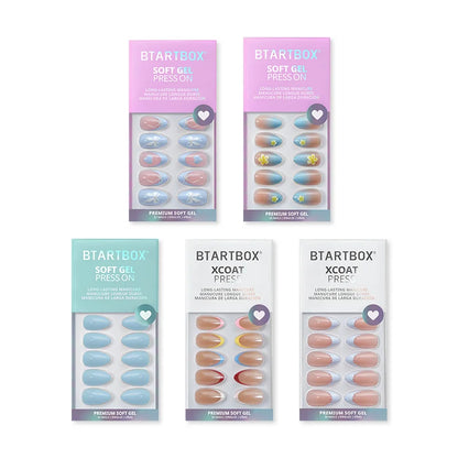 Blue Haze Press On Nails