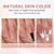 Natural X-Coat Tips® - Brown Long Coffin 150 pcs - 15 sizes