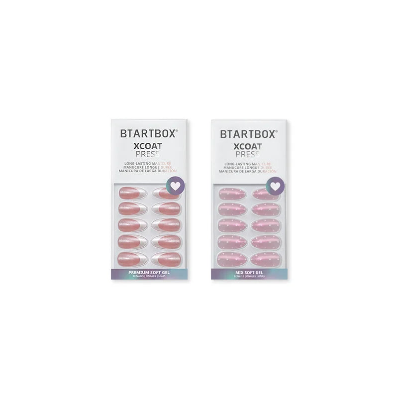 Chic Girl Pink Set Press On Nails